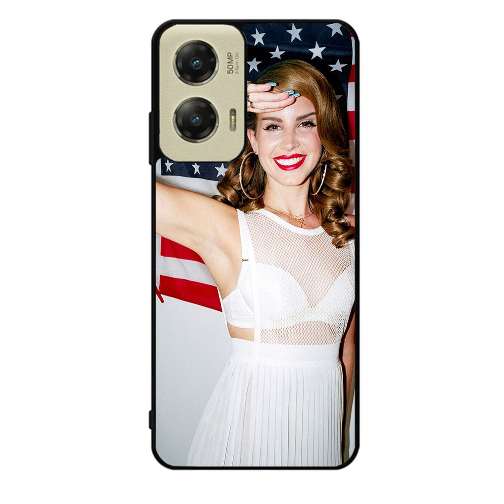 Lana Del Rey American Flag Case Motorola Moto G Stylus 2024 5G BC0539