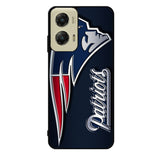 New England Patriots Logo Case Motorola Moto G Stylus 2024 5G BC0606