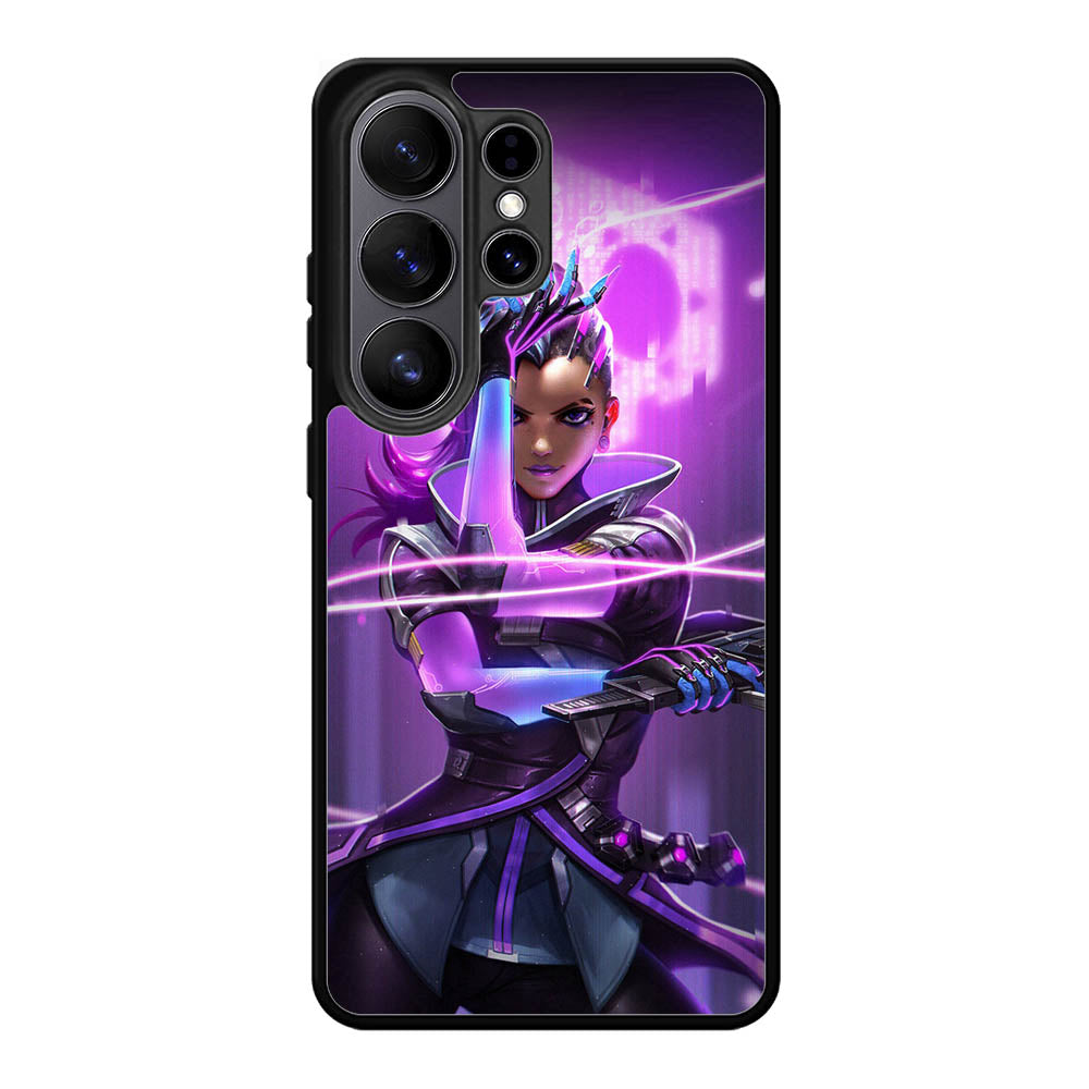 Overwatch Sombra Purple Samsung Galaxy S26 Ultra Case BC0542