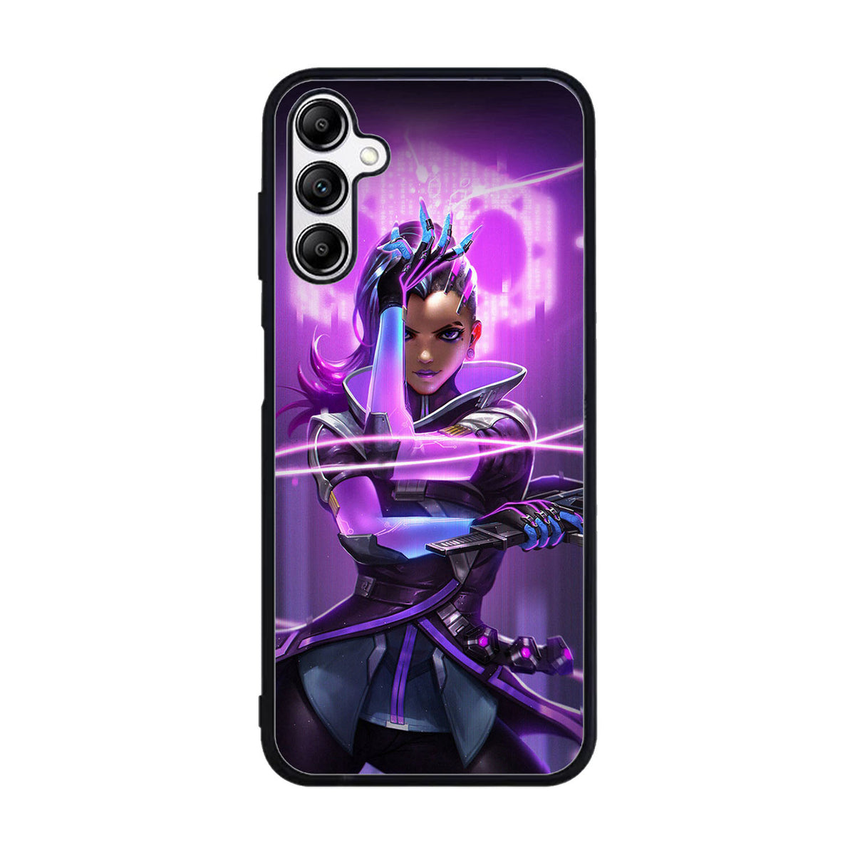 Overwatch Sombra Purple Case Samsung Galaxy A15 BC0542