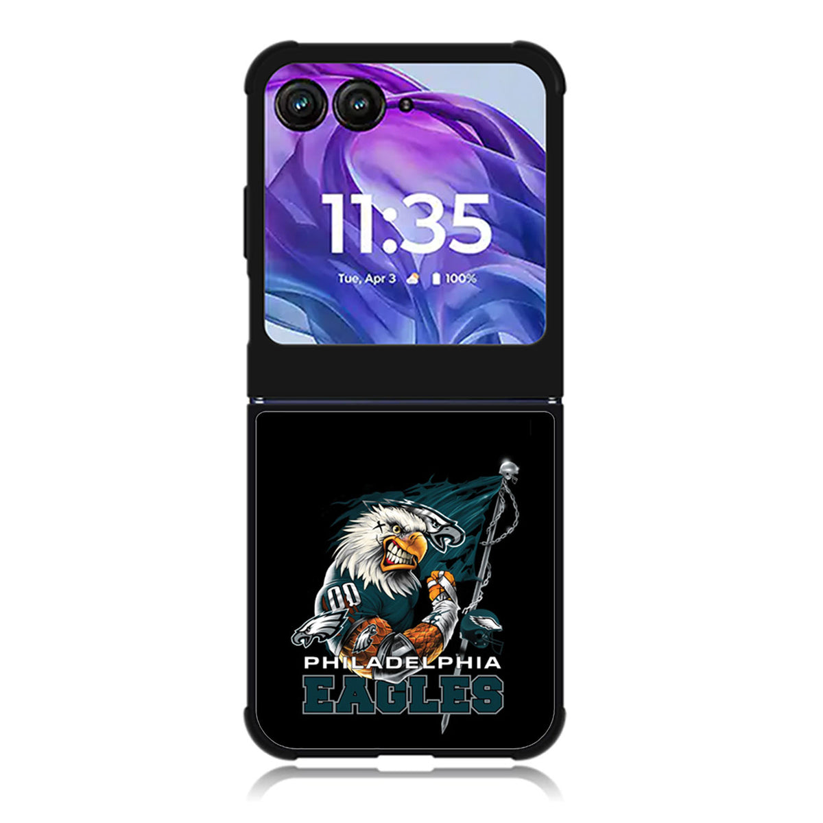 Philadelphia Eagles Logo Motorola Moto Razr Plus 2025/2024 Case, Moto Razr 50 Ultra 5G BC0543