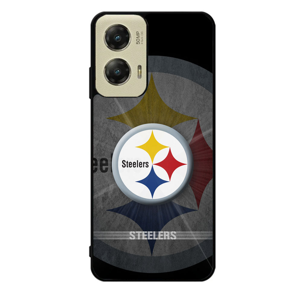 Pittsburgh Steelers Logo Case Motorola Moto G Stylus 2024 5G BC0546
