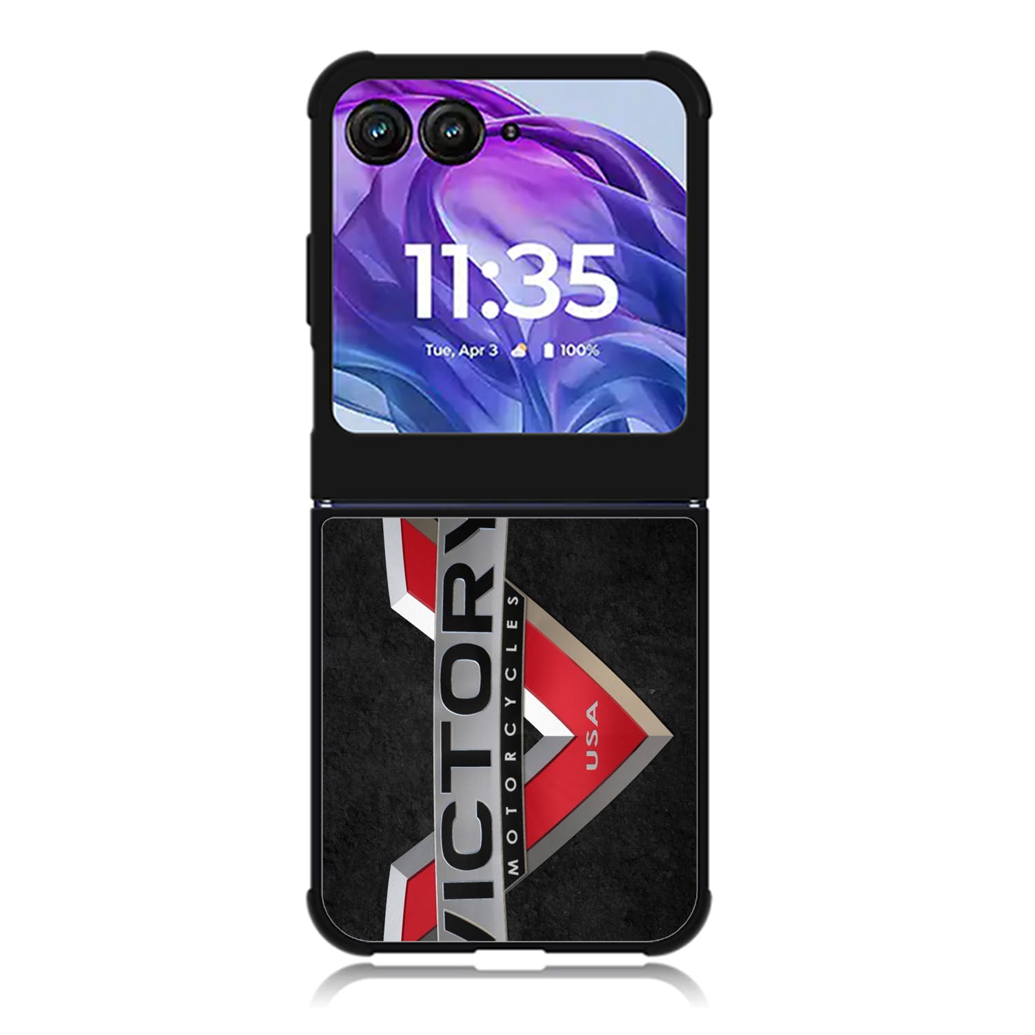 Victory Motorcycle Logo Motorola Moto Razr 2024 , Moto Razr 50 Case FE0612