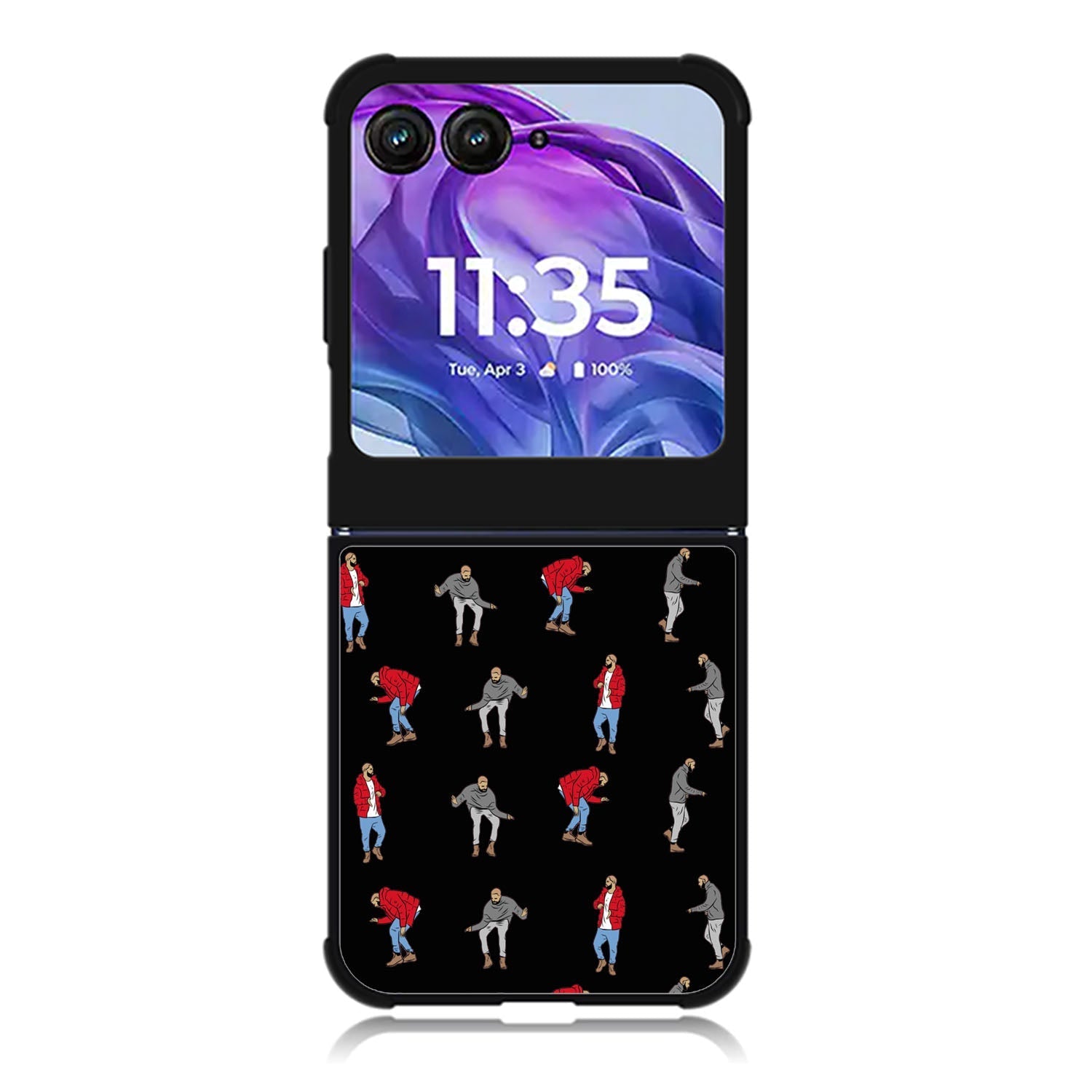 Drake Hotline Bling Dance Black Motorola Moto Razr 2024 , Moto Razr 50 Case FE0557