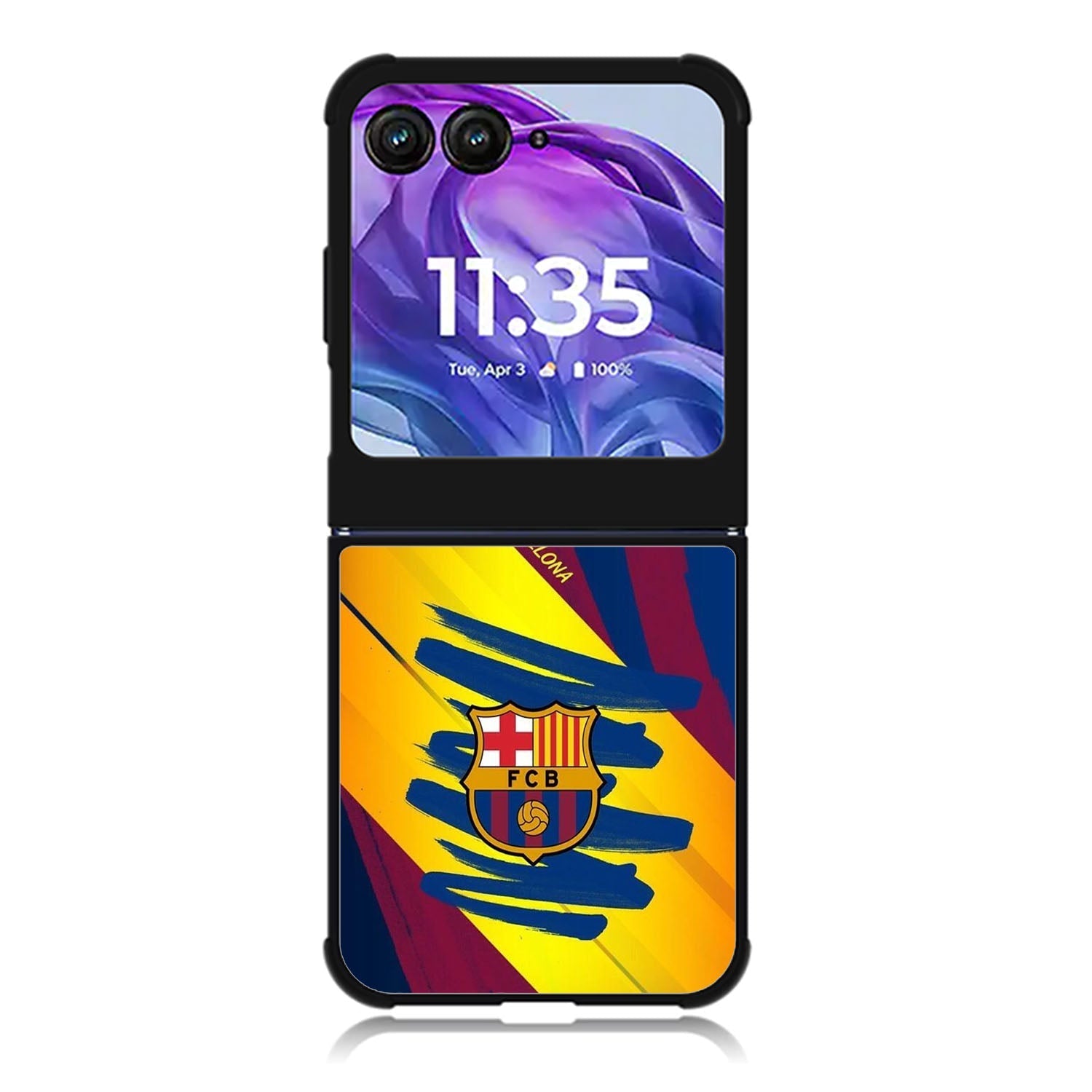 FC Barcelona Logo Motorola Moto Razr 2024 , Moto Razr 50 Case FE0647