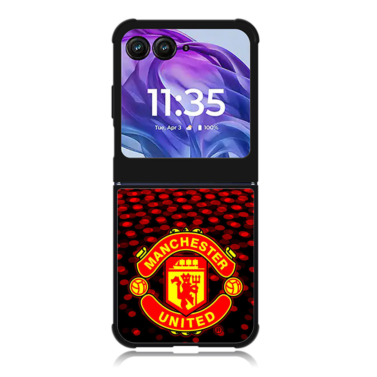 Manchester United FC Motorola Moto Razr Plus 2025/2024 Case, Moto Razr 50 Ultra 5G BC0663