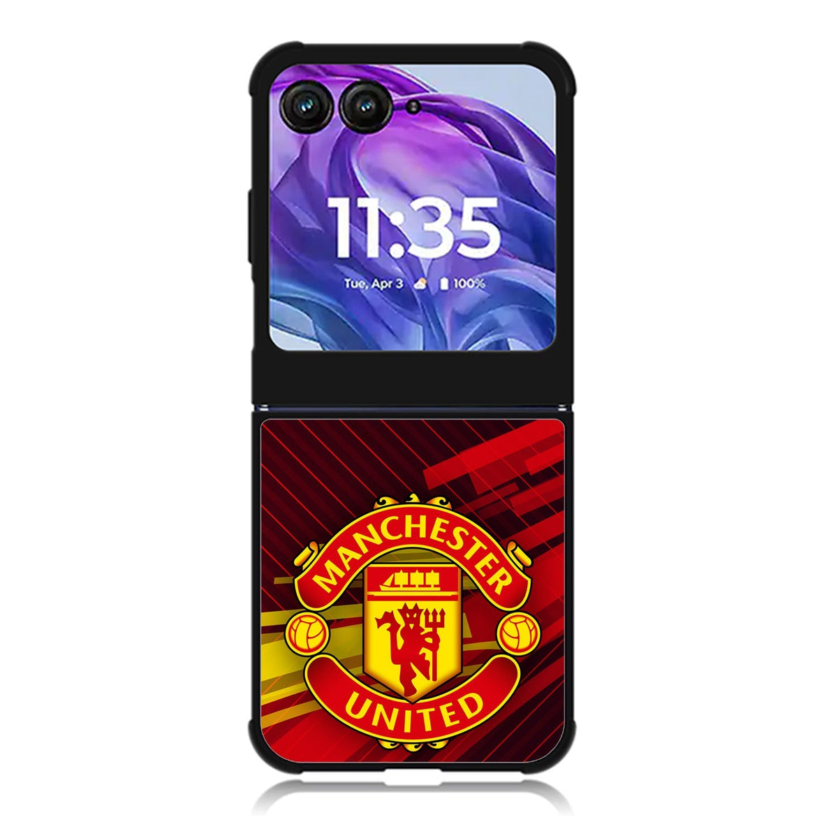 Manchester United Motorola Moto Razr 2024 , Moto Razr 50 Case FE0604