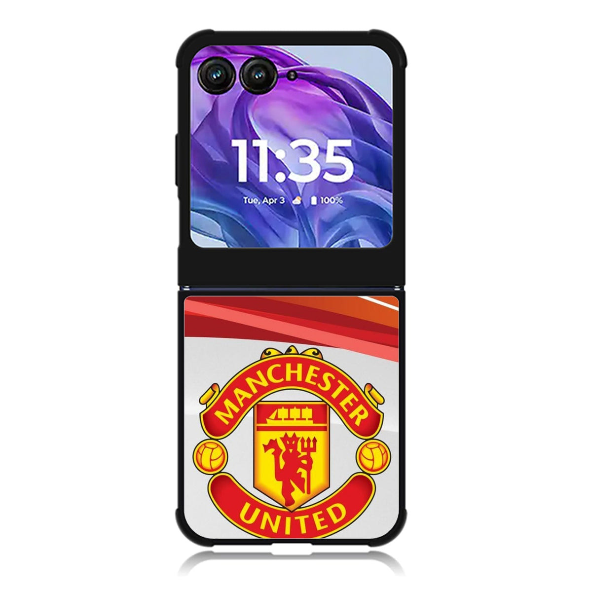 Manchester United Motorola Moto Razr 2024 , Moto Razr 50 Case FE0665