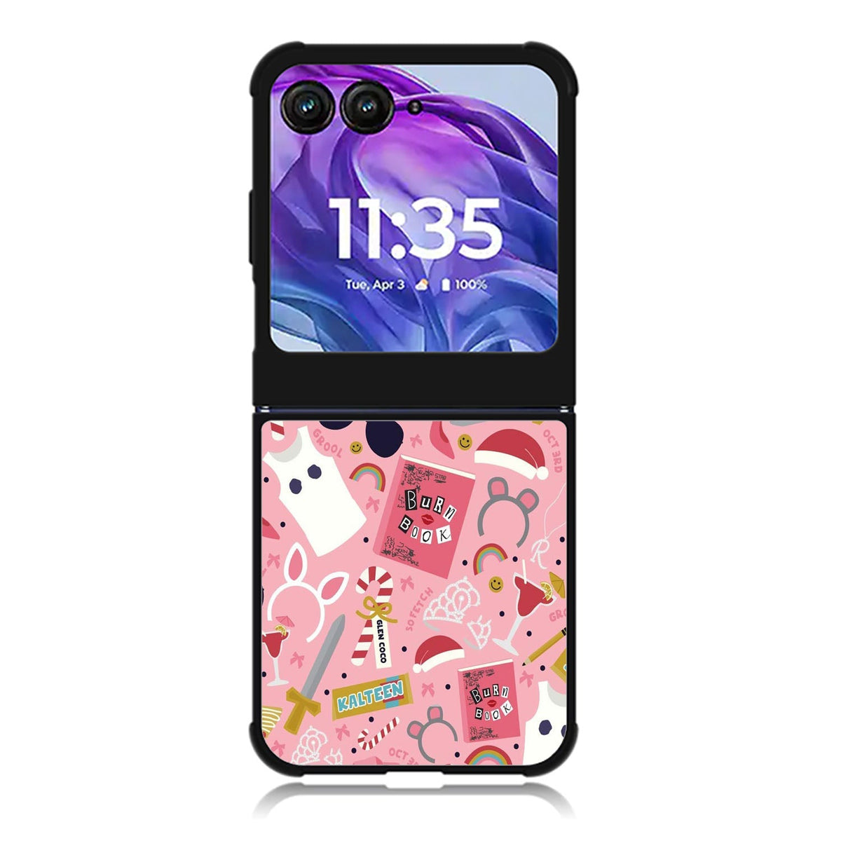 Mean Girls inspired pattern Motorola Moto Razr 2024 , Moto Razr 50 Case FE0564
