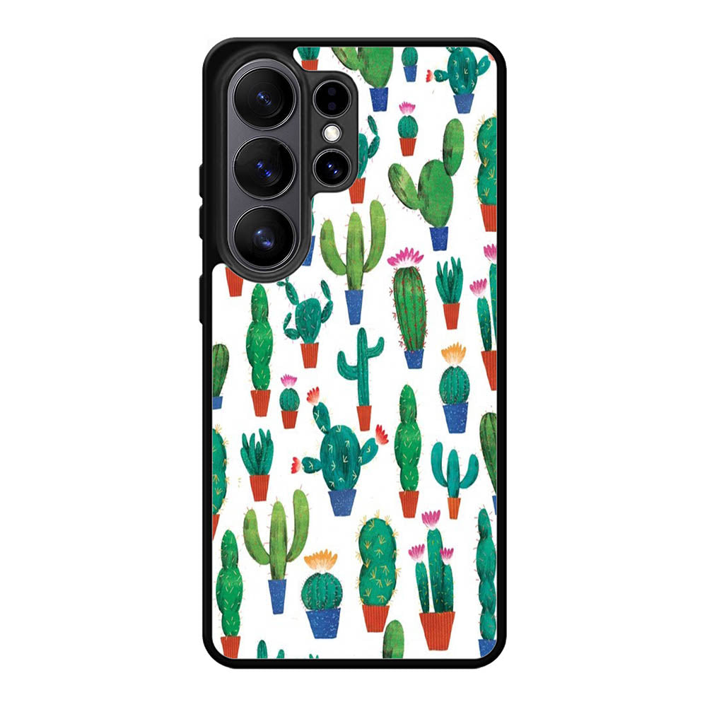 New Cactus Pattern Samsung Galaxy S26 Ultra Case BC0565