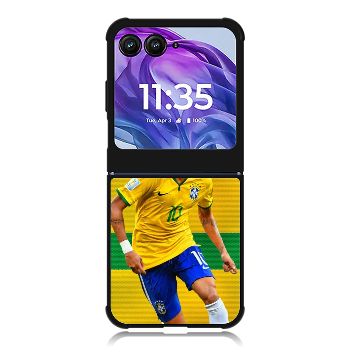 Neymar Brazil Motorola Moto Razr 2024 , Moto Razr 50 Case FE0628