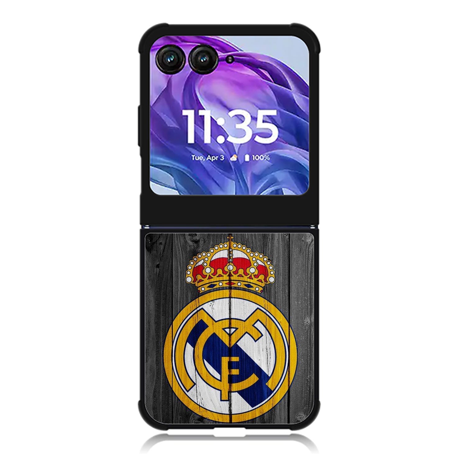 Real Madrid Logo Motorola Moto Razr 2024 , Moto Razr 50 Case FE0611
