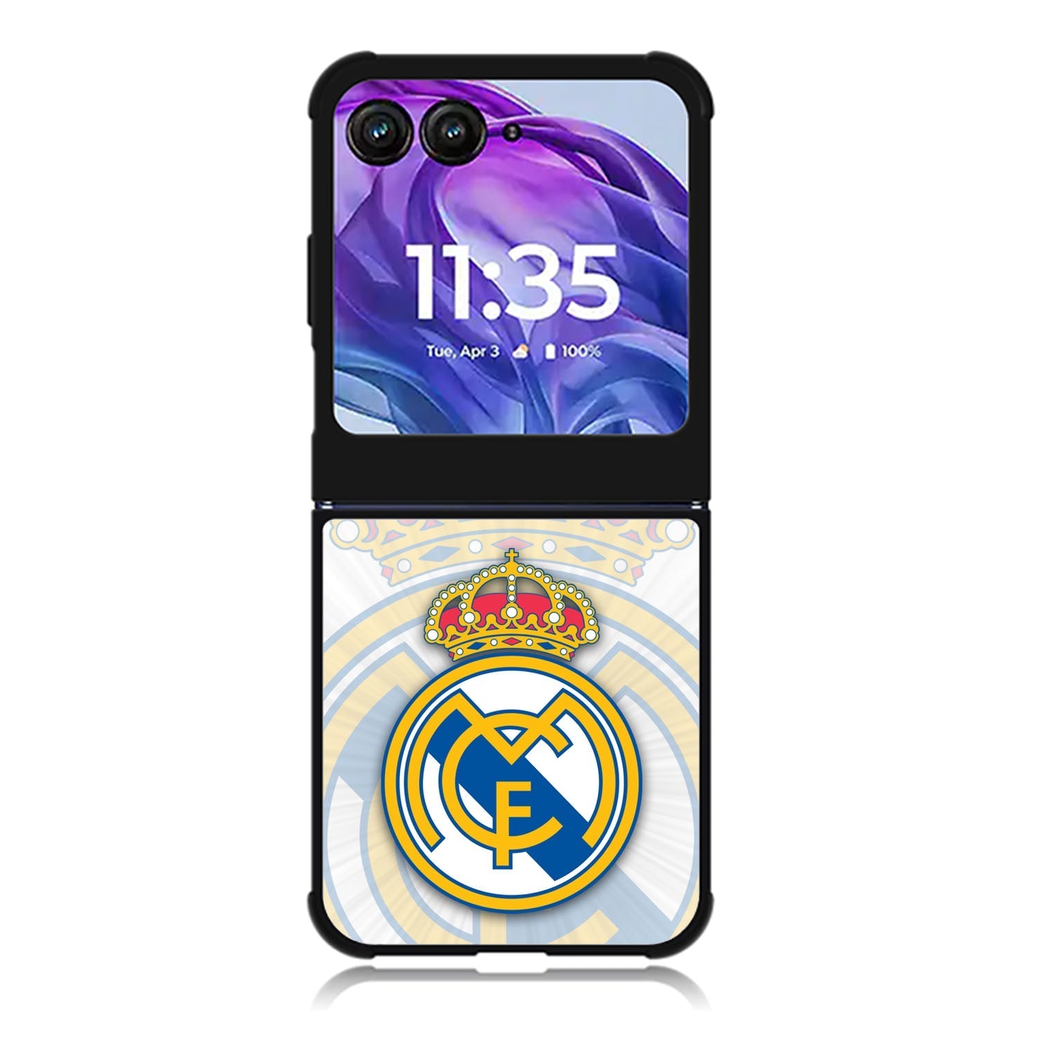 Real Madrid Motorola Moto Razr 2024 , Moto Razr 50 Case FE0676