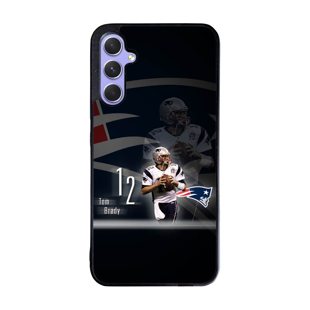 Tom Brady New England Patriots Case Samsung Galaxy A55 5G BC0576