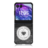 Work Hard Play Hard Motorola Moto Razr 2024 , Moto Razr 50 Case FE0577