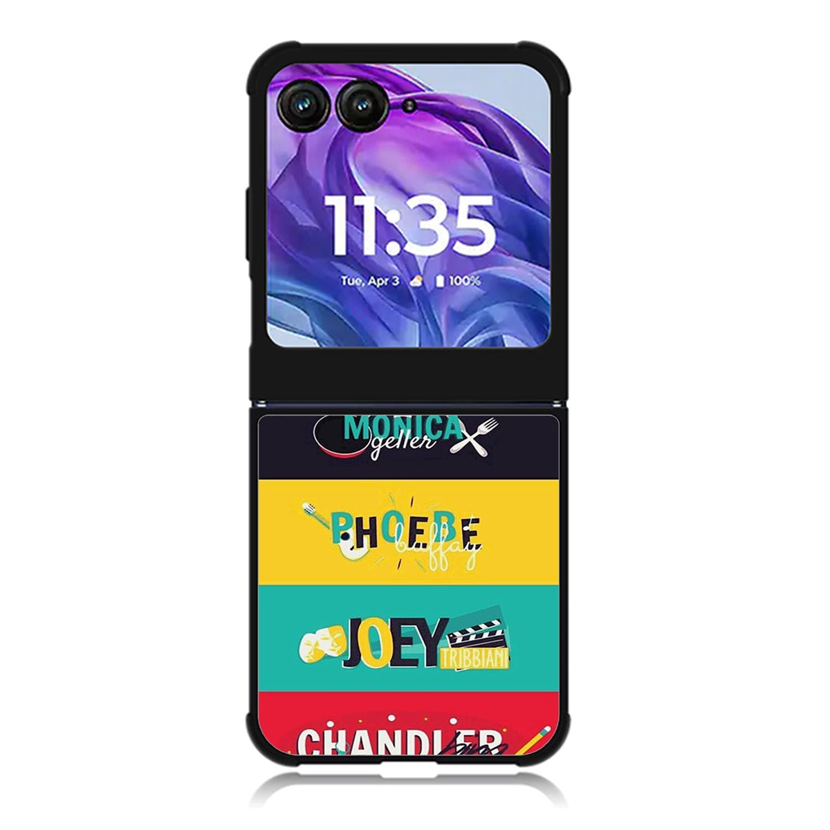 friends tv show Motorola Moto Razr 2024 , Moto Razr 50 Case FE0651