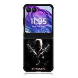 Hitman 47 Double Pistols Motorola Moto Razr 2024 , Moto Razr 50 Case FE0655