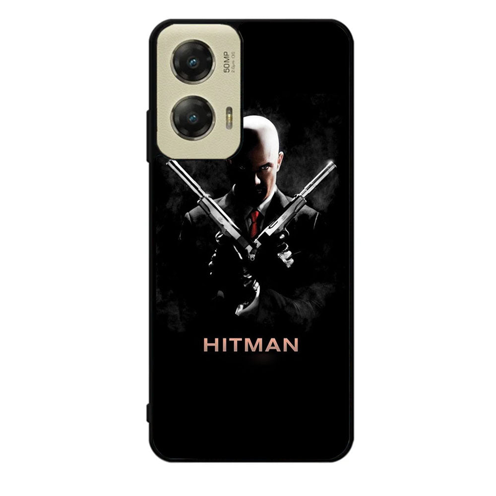 Hitman 47 Double Pistols Case Motorola Moto G Stylus 2024 5G BC0655