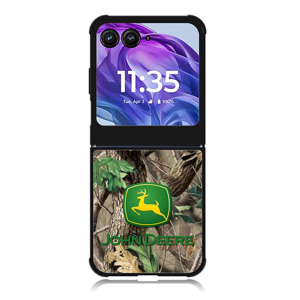 John Deere Logo Motorola Moto Razr Plus 2025/2024 Case, Moto Razr 50 Ultra 5G BC0657