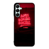 anti social social club X6180 Samsung Galaxy A35 5G Case