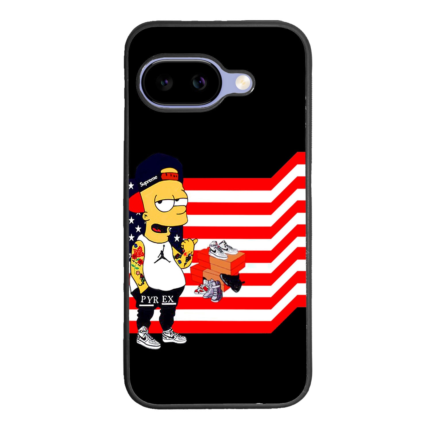 black bart simpson Case Google Pixel 9A BC0614