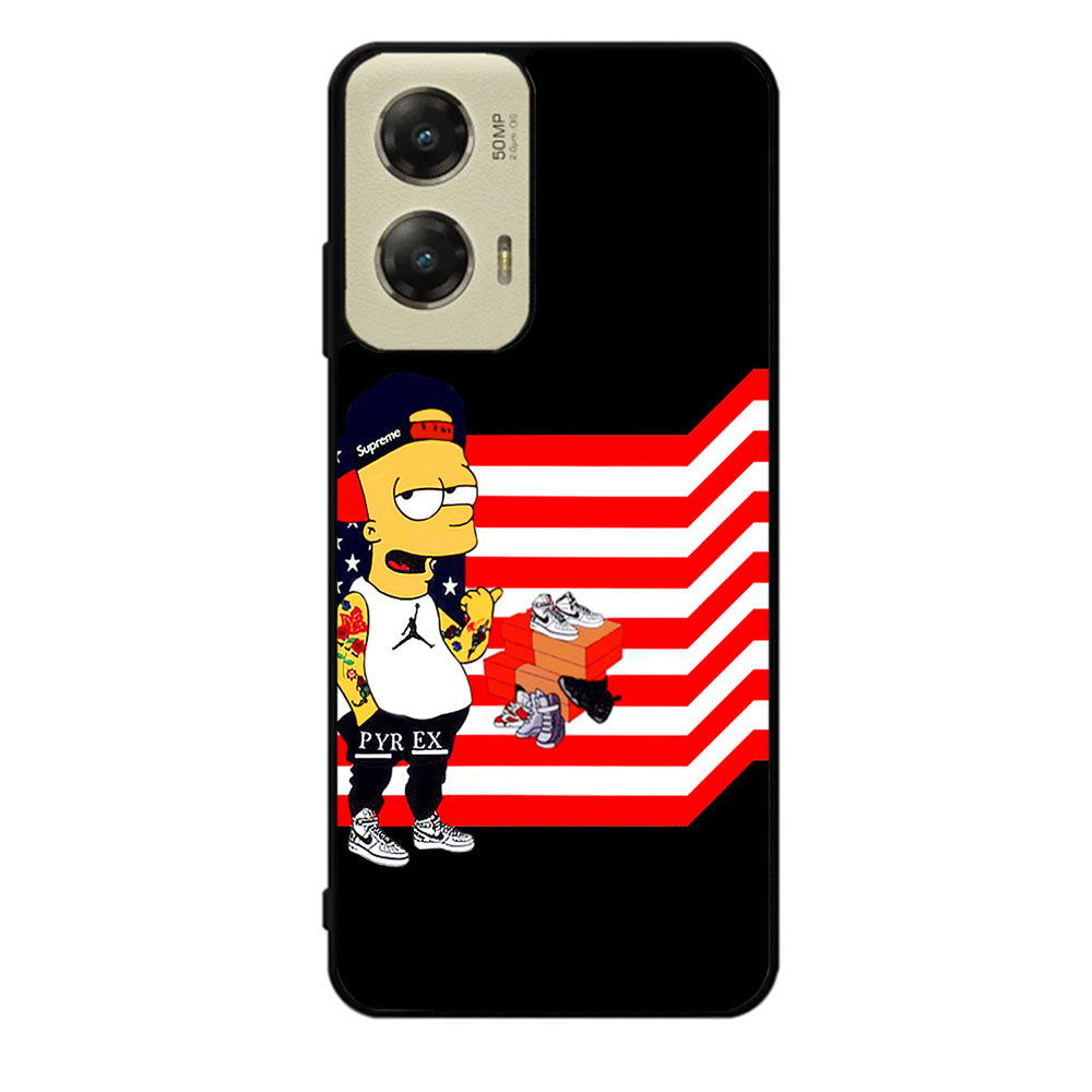 black bart simpson Case Motorola Moto G Stylus 2024 5G BC0614