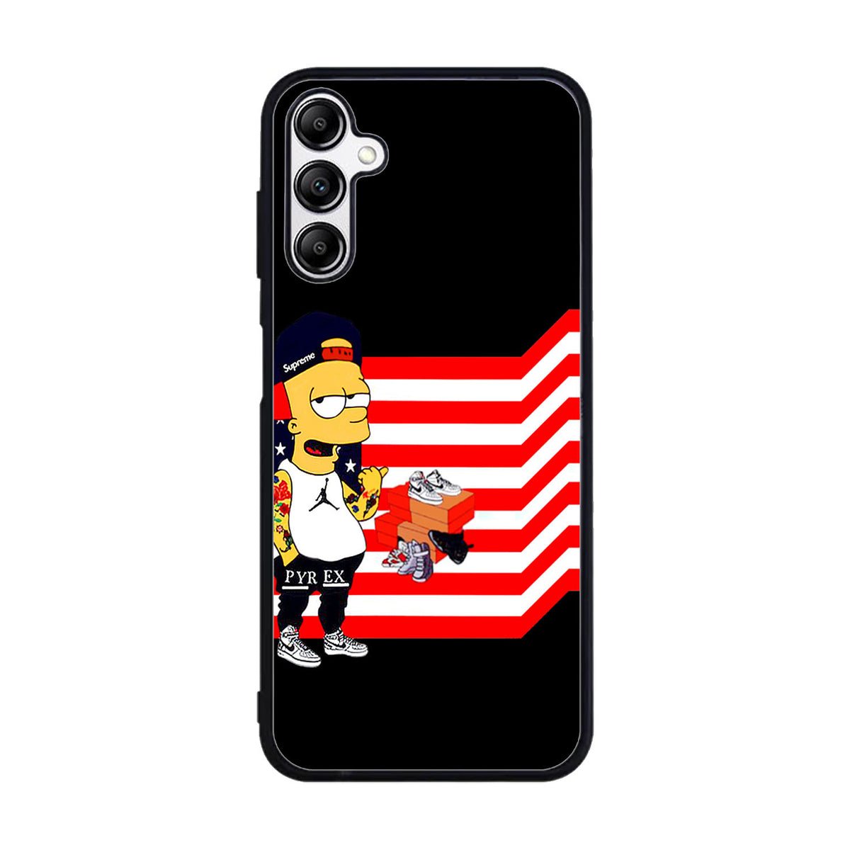 black bart simpson Case Samsung Galaxy A15 BC0614