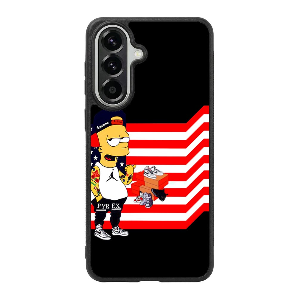 black bart simpson Samsung Galaxy A57 Case BC0614