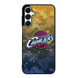Cleveland Cavaliers camo X6185 Samsung Galaxy A56 5G Case