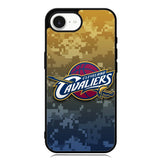 Cleveland Cavaliers camo X6185 iPhone 16e Case