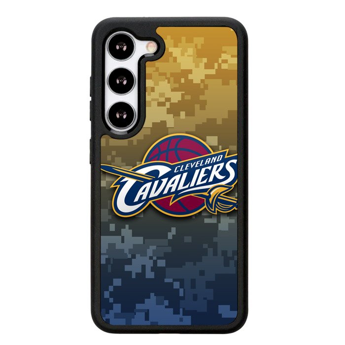 Cleveland Cavaliers camo X6185 Samsung Galaxy S25 5G Case