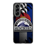 Colorado Rockies flag X6101 Samsung Galaxy A57 Case