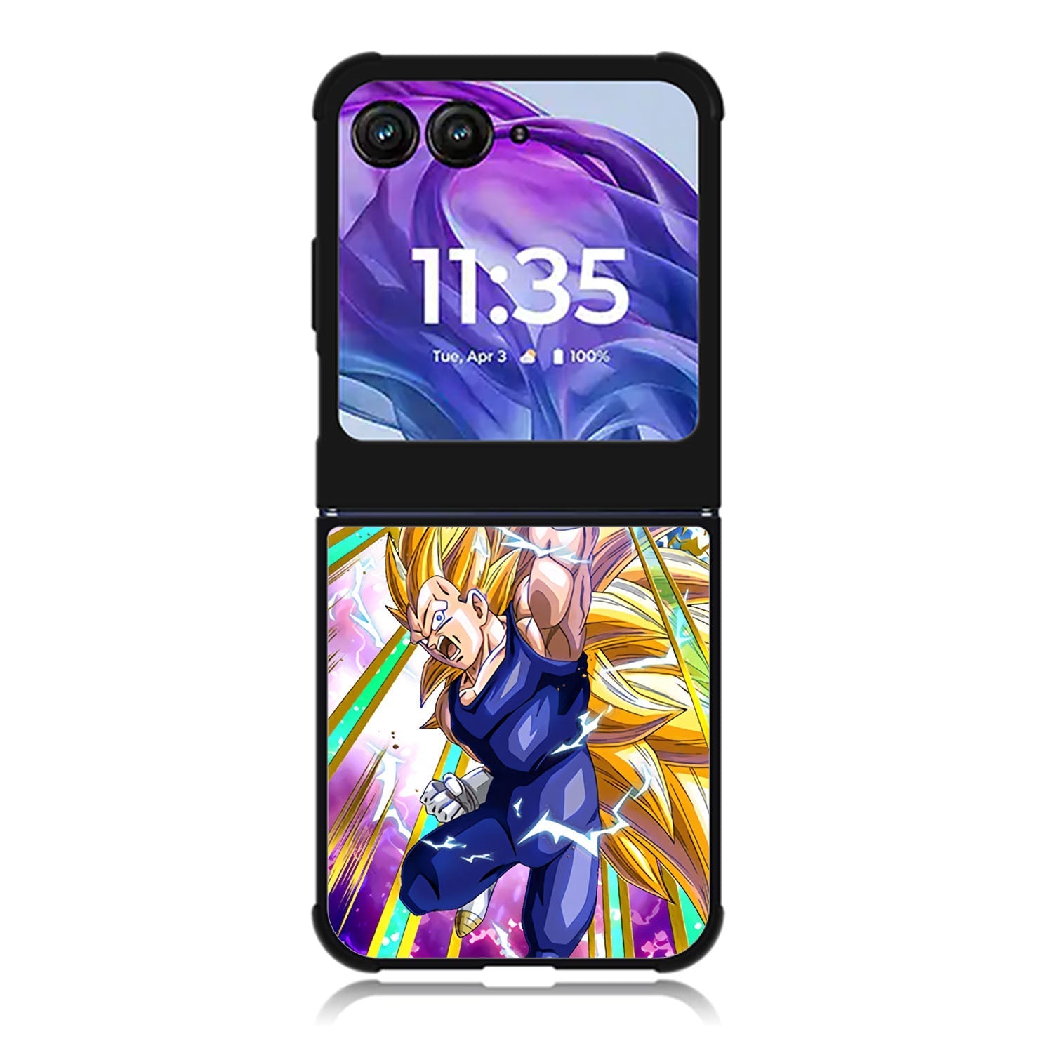 dbz dragonballz vegeta Motorola Moto Razr 2024 , Moto Razr 50 Case FE0686