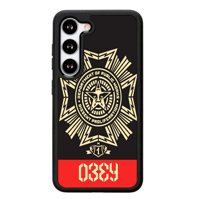 Graffiti Obey Wallpaper X6191 Samsung Galaxy S24 Plus 5G , Samsung Galaxy S24+ 5G Case