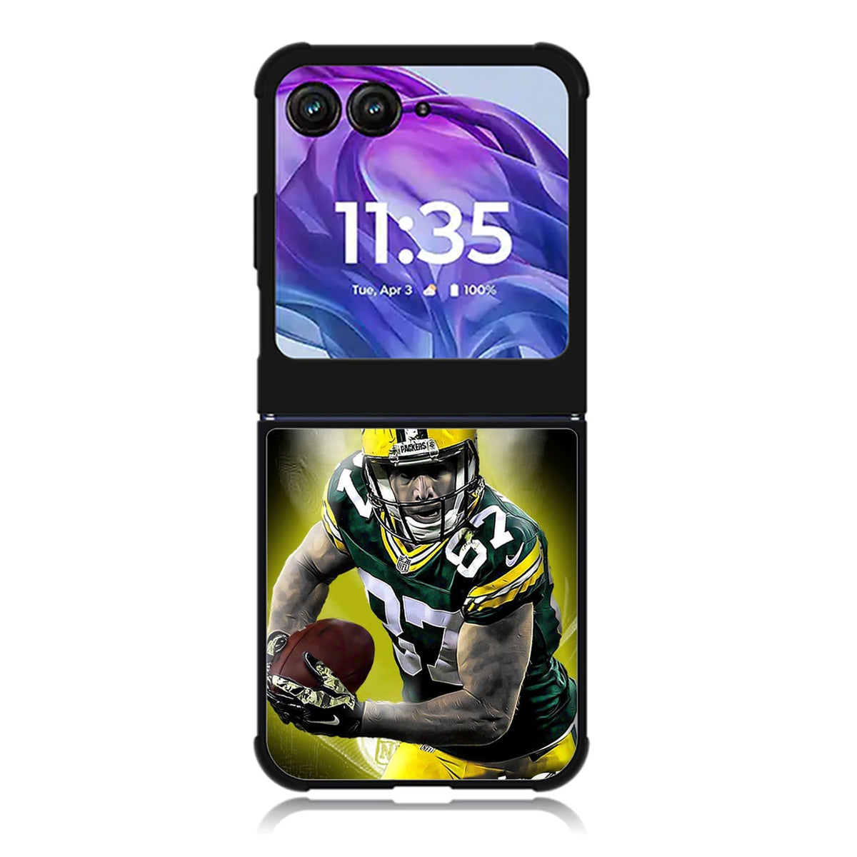 Jordy Nelson Green Bay Packers Motorola Moto Razr 2024 , Moto Razr 50 Case FE0624