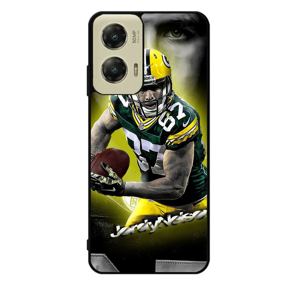 Jordy Nelson Green Bay Packers Case Motorola Moto G Stylus 2024 5G BC0624