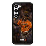 johnny cueto giants X6105 Samsung Galaxy S25 Plus 5G , Samsung Galaxy S25+ 5G Case