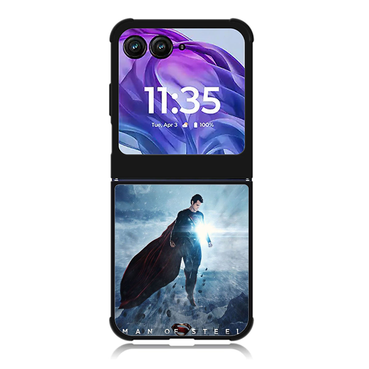 Man of Steel Motorola Moto Razr 2024 , Moto Razr 50 Case FE0662