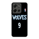 Minnesota Timberwolves Jersey X6167 Motorola Moto G 5G 2025 Case