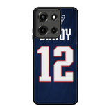 New England Patriots Brady X6152 Motorola Moto G 5G 2025 Case