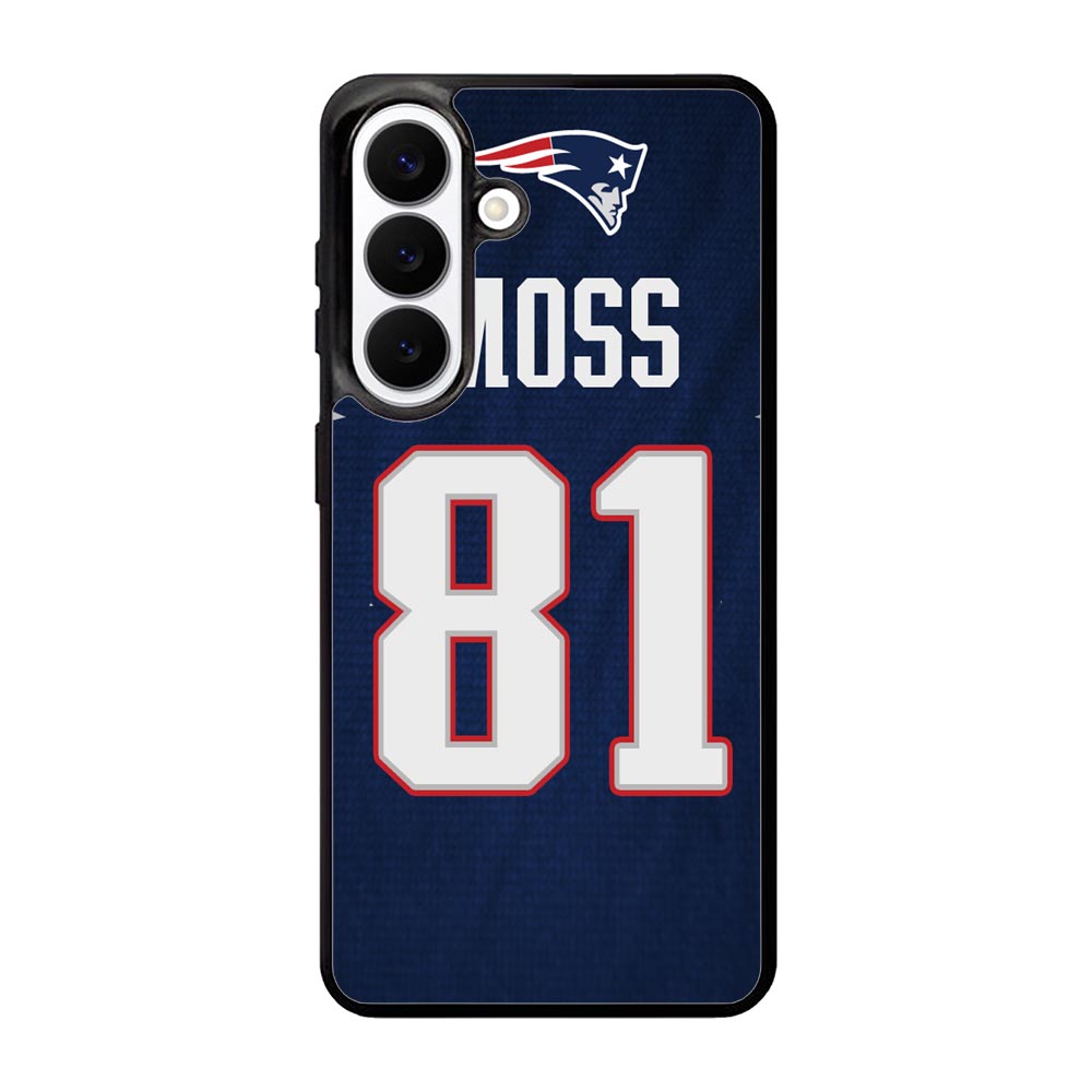 New England Patriots Randy Moss X6155 Samsung Galaxy S26 Plus Case