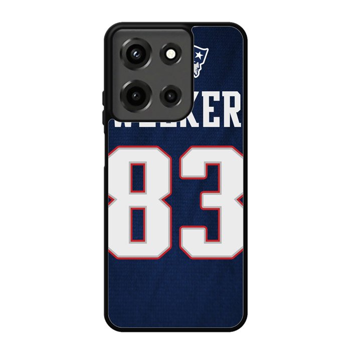 New England Patriots Wes Welker X6154 Motorola Moto G 5G 2025 Case