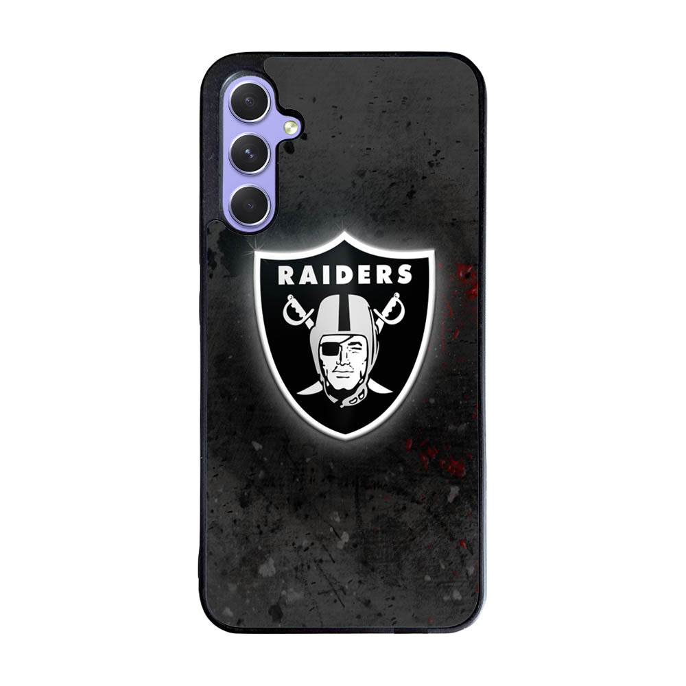 Oakland Raiders Black Case Samsung Galaxy A55 5G BC0699