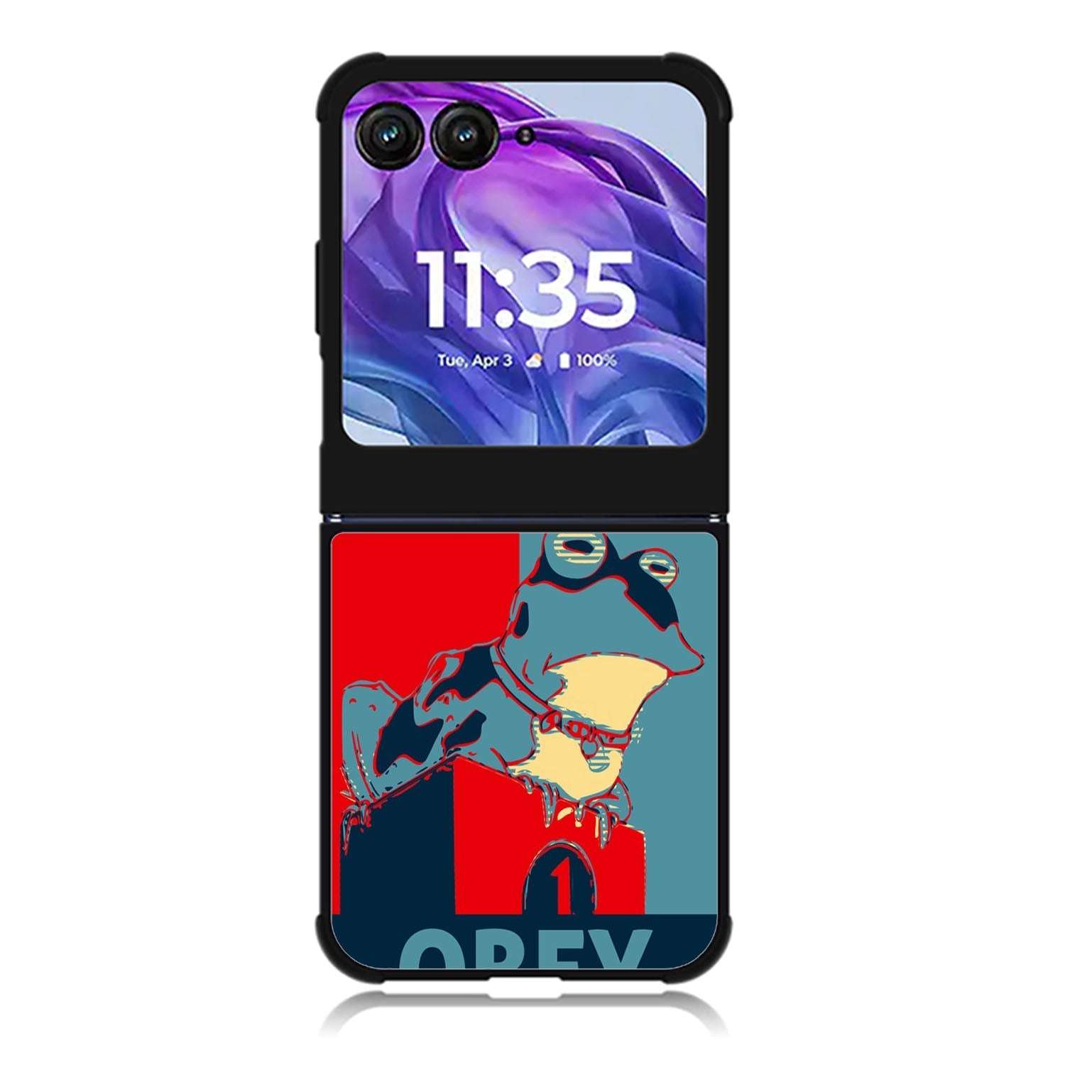 obey frog Motorola Moto Razr 2024 , Moto Razr 50 Case FE0672