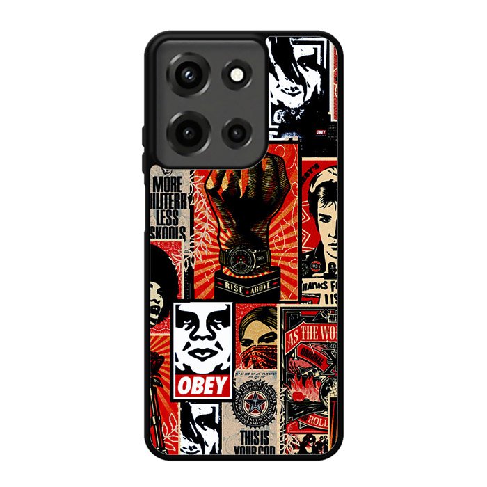 Obey Wallpaper X6190 Motorola Moto G 5G 2025 Case
