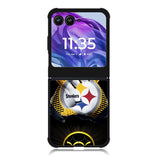 Pittsburgh Steelers Gold Motorola Moto Razr 2024 , Moto Razr 50 Case FE0678