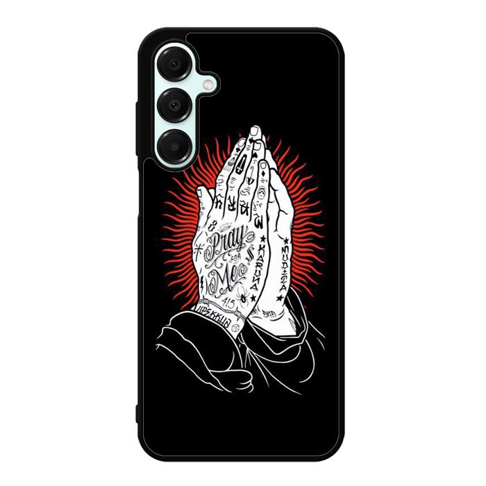 rebel 8 praying hands X6189 Samsung Galaxy A56 5G Case