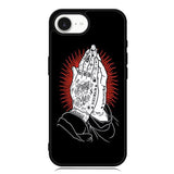 rebel 8 praying hands X6189 iPhone 16e Case