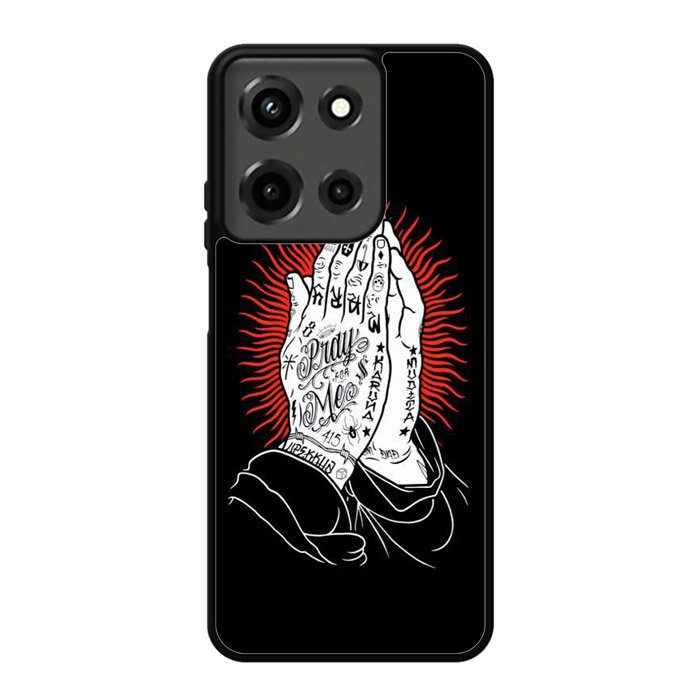 rebel 8 praying hands X6189 Motorola Moto G 5G 2025 Case