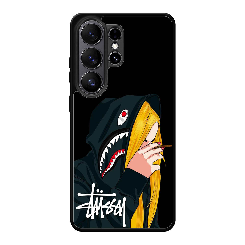 stussy Wallpaper shark X6168 Samsung Galaxy S26 Ultra Case